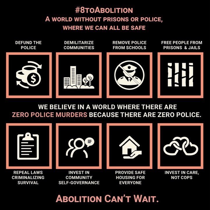 Campaign Zeros&rsquo;s 8 CAN Wait -- but abolition cannot. #8toabolition