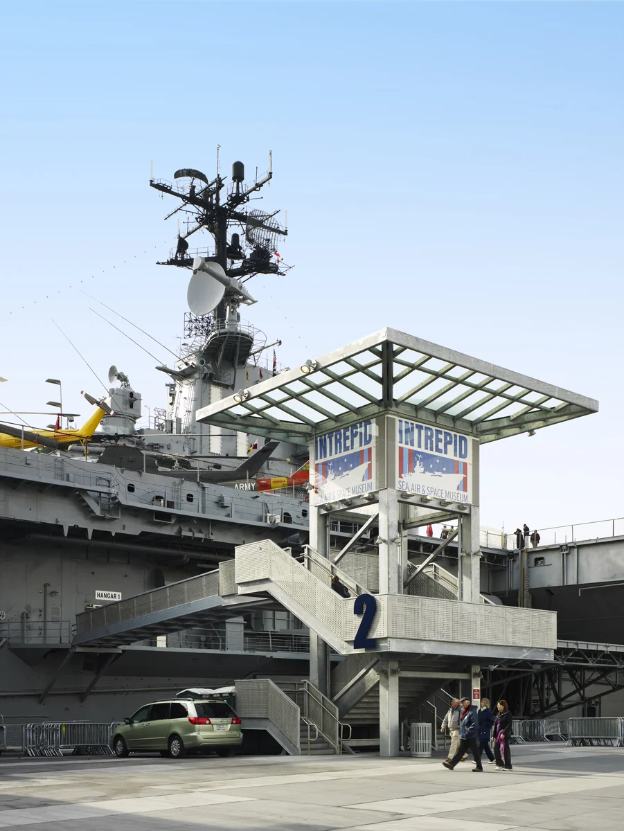 Intrepid Sea Air and Space Museum - Entry Towers