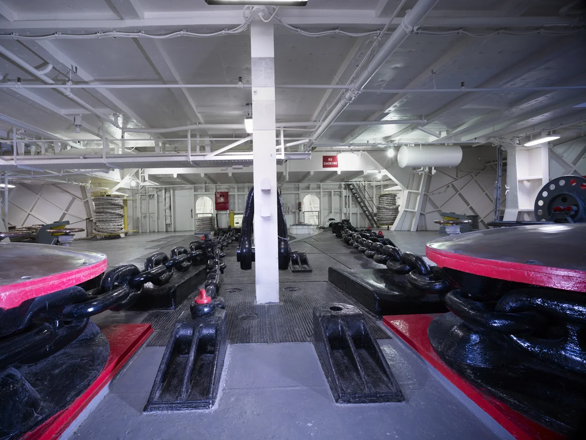 Intrepid Sea Air and Space Museum - Fo'c'sle Restoration