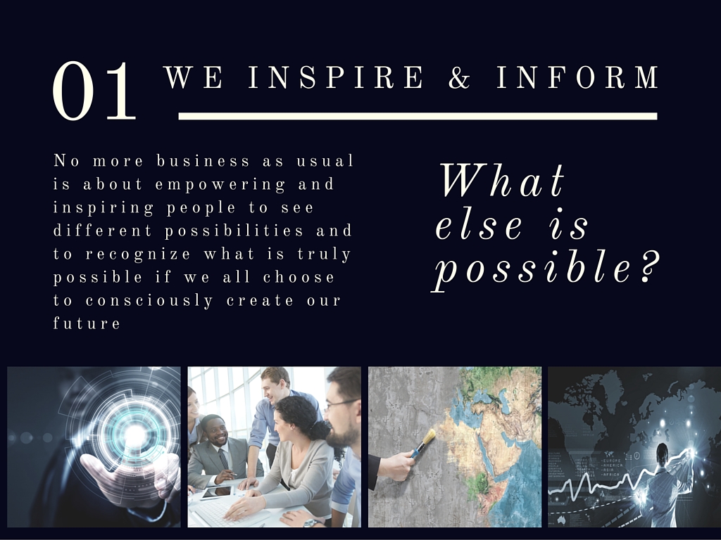 We Inspire & Inform