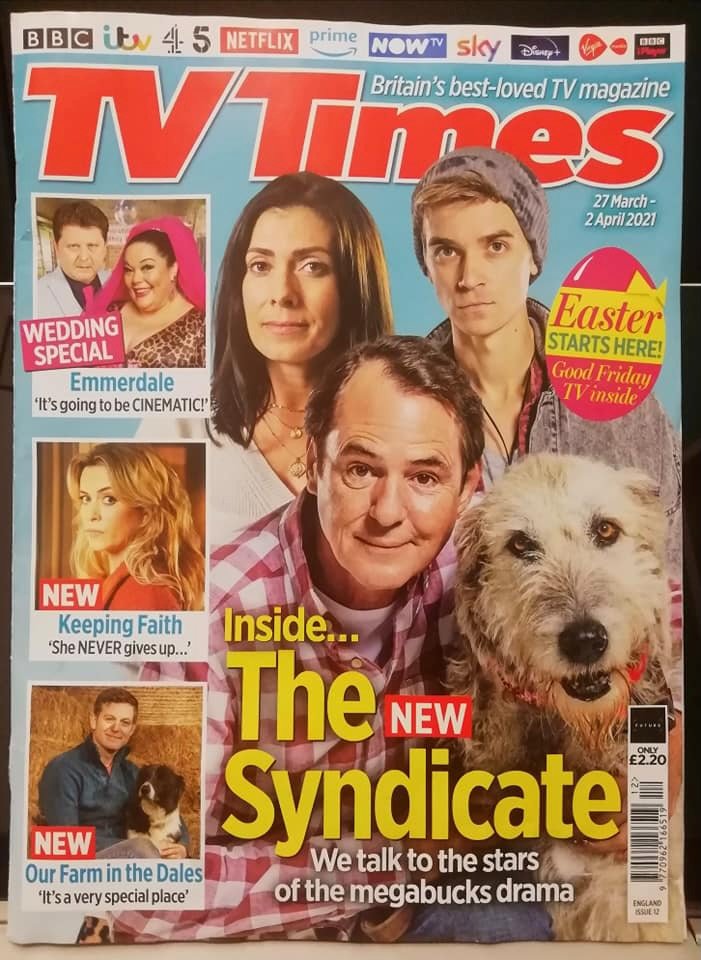 The Syndicate - starring Ava the Irish Wolfhound and Neil Morrissey