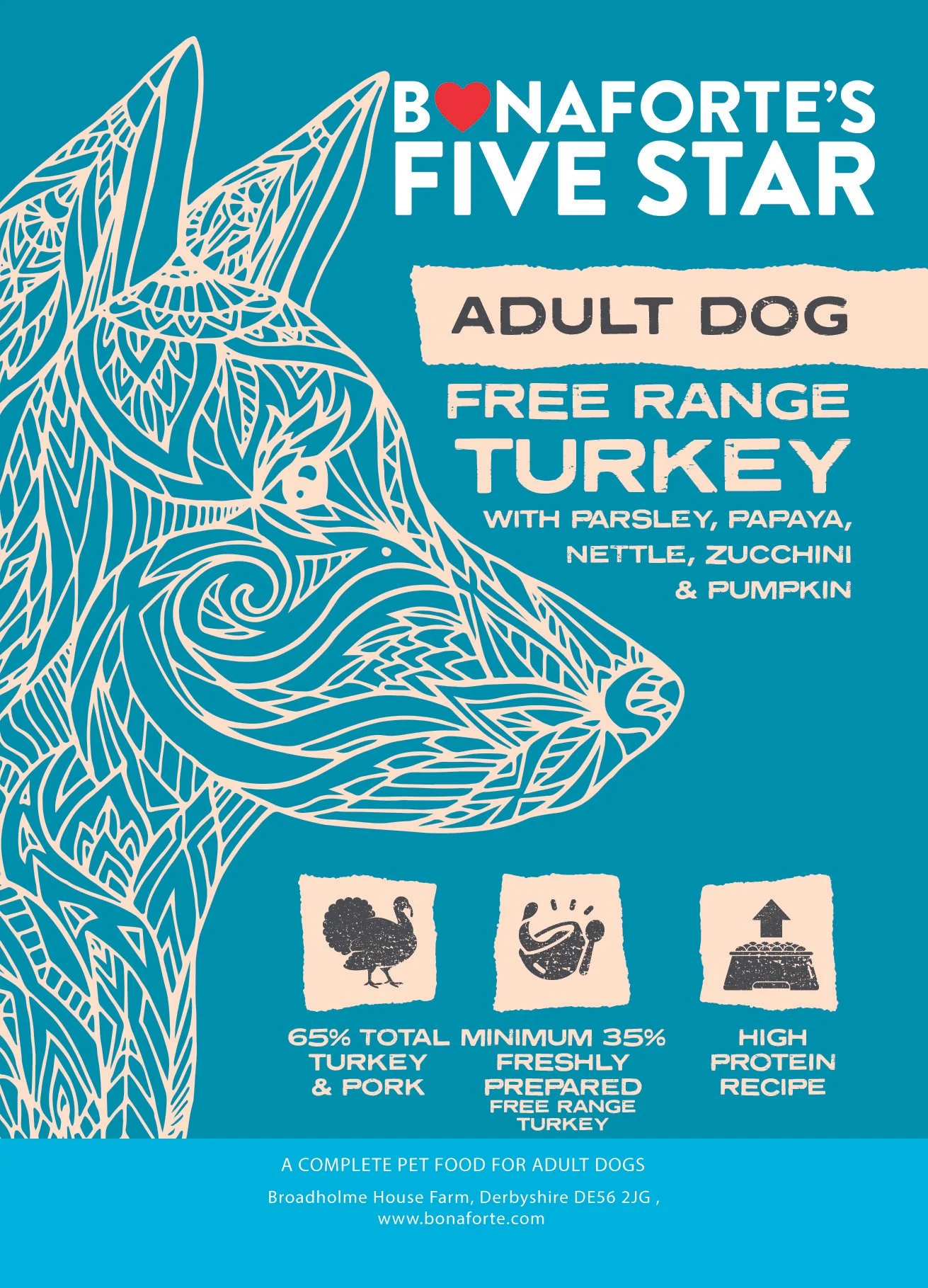 Free Range Turkey  Bonaforte's Five Star