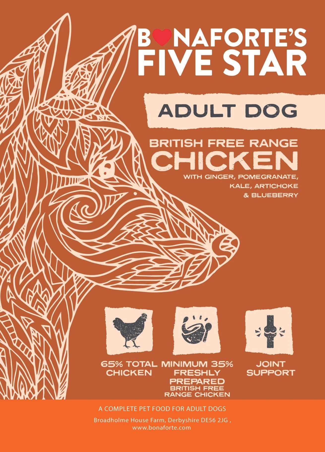 Free Range Chicken   Bonaforte's Five Star