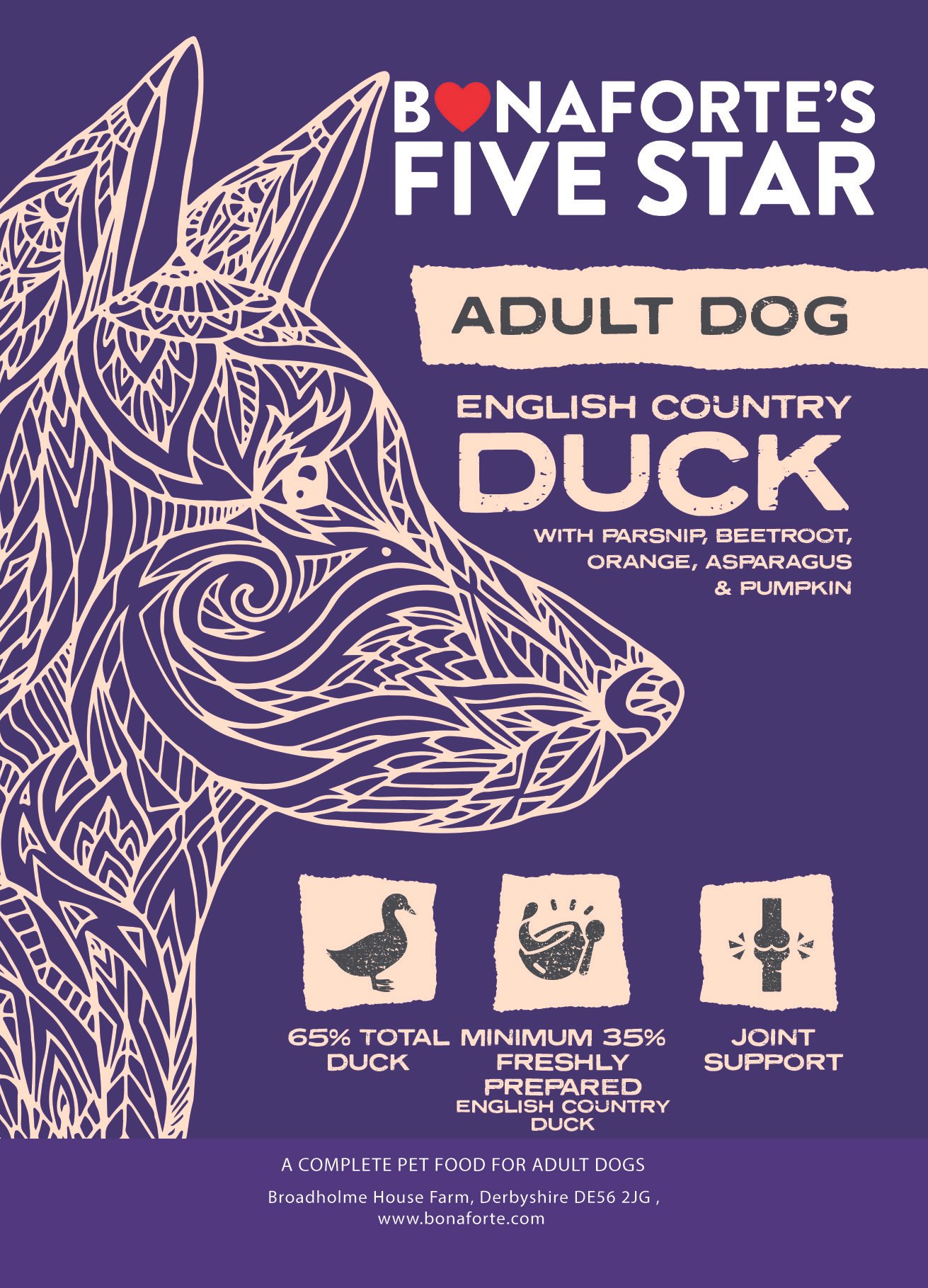 Duck for Dogs  Bonaforte's Five Star