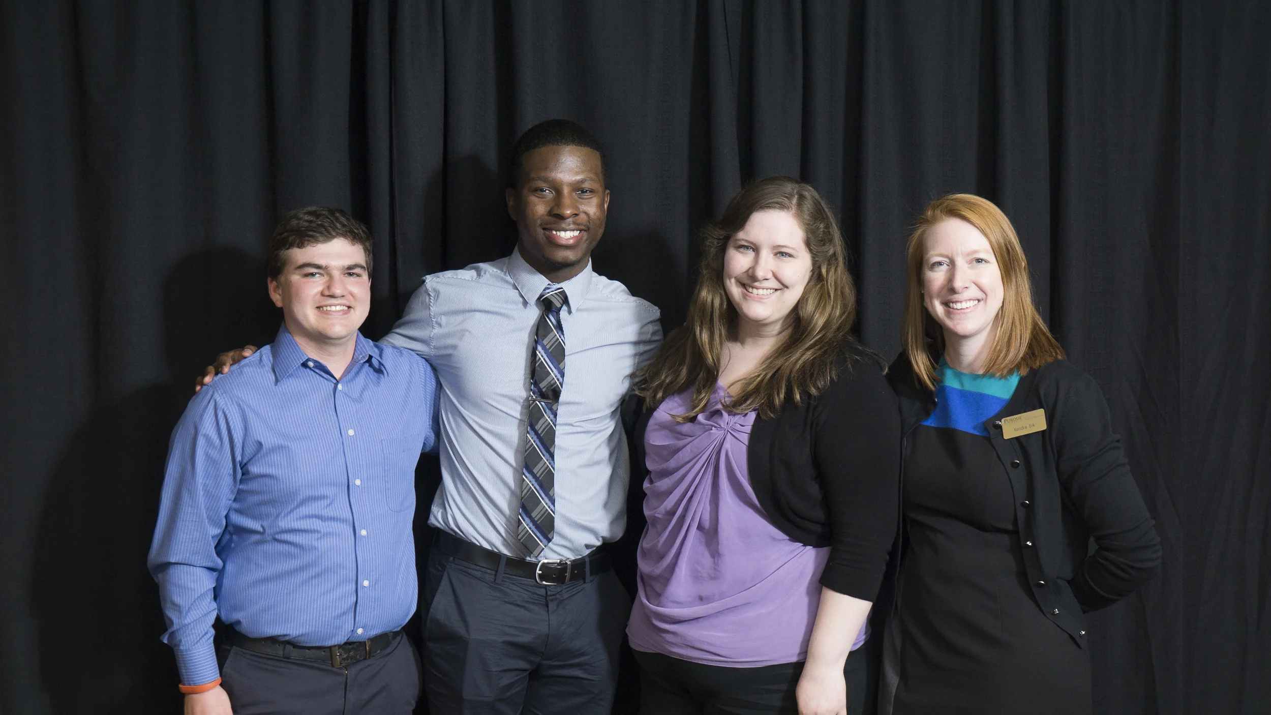 Thornell, Nash, Walter, and Erk, 2015 Student Night