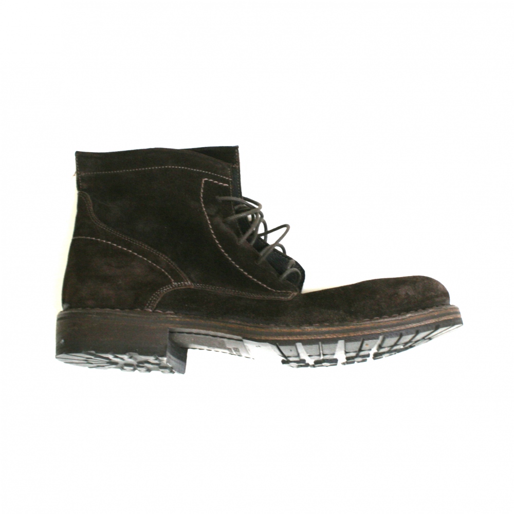 Italian suede boots from Barney’s brand Barney Boots Leather 36 6 Black Suede Leather Pull On Ankle  main image 3