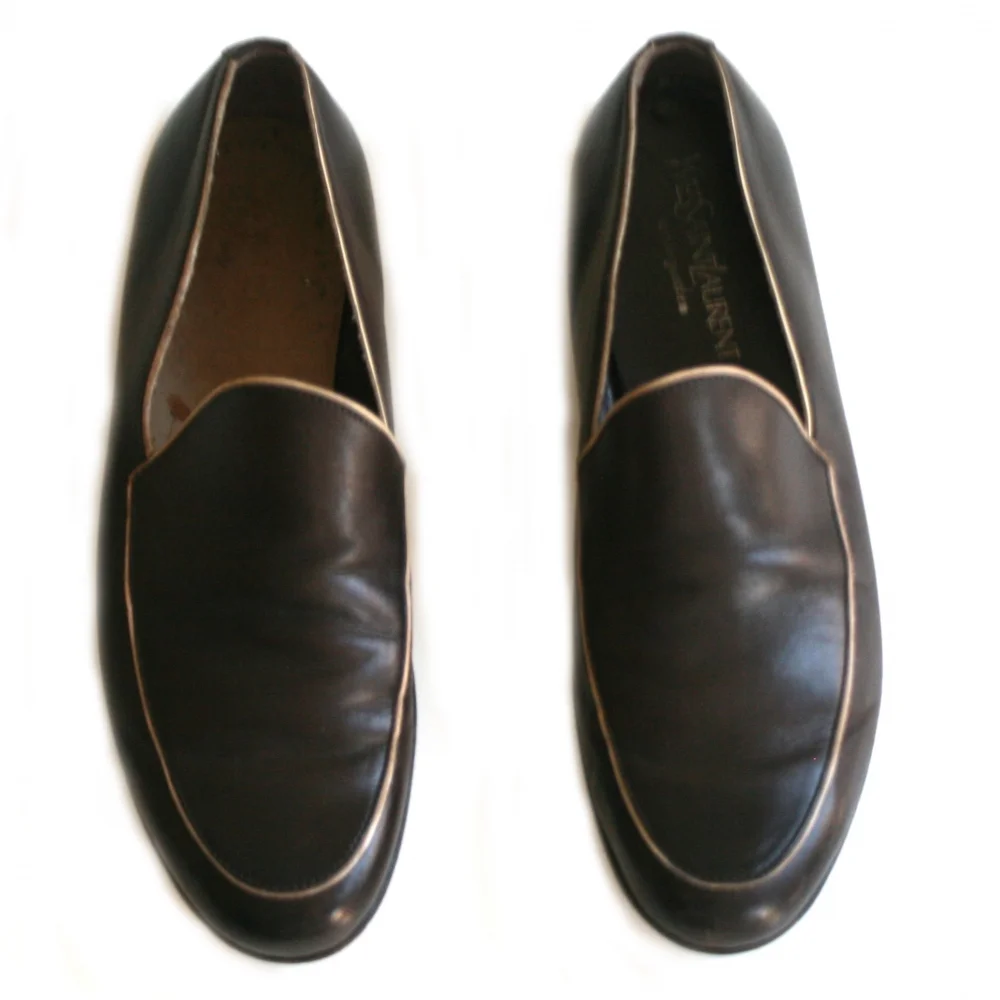 YSL Rive Gauche Leather Loafers — TRAITOR display picture 1