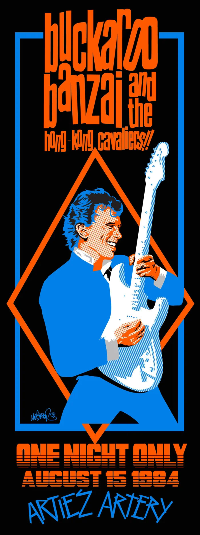 Buckaroo Banzai Gigposter