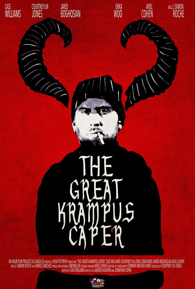 The Great Krampus Caper - 48 Hour Film Festival Holiday Edtion (Nov. 2015) Co-Director Producer: Courtney Jones | Los Angeles, CA Nominations: "Best Of" of Los Angeles Holiday Edition for the 48 hour Film Festival