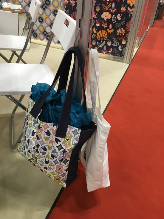 And tote bags