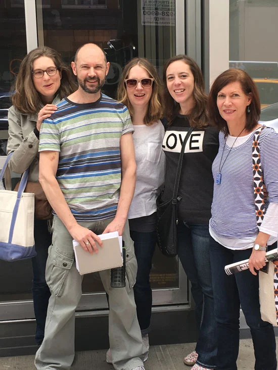 Pippa, Kevin, Emma, Beth, Jocelyn