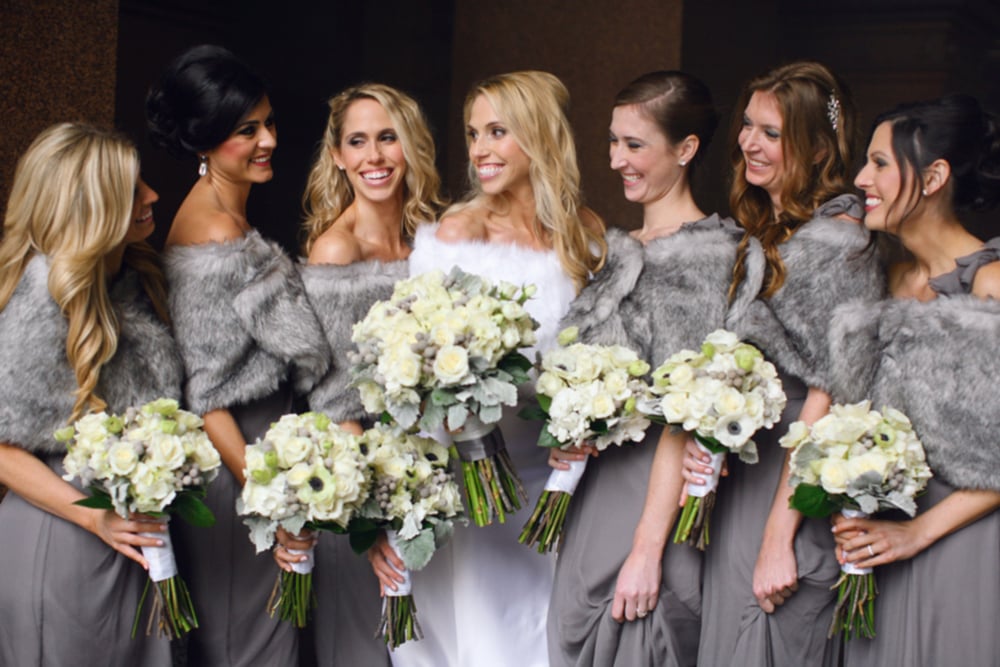 Our winter glam wedding - January 2014 - Megan W Photography
