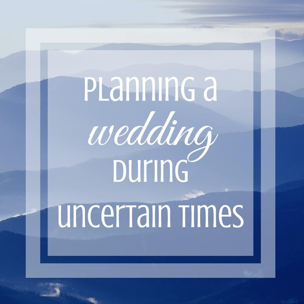 NEW BLOG POST 

The world is currently experiencing a wave of uncertainty but this doesn&rsquo;t mean we can&rsquo;t still find ways to focus on the important, exciting, and special aspects of our lives, including weddings.

Love should always be at 