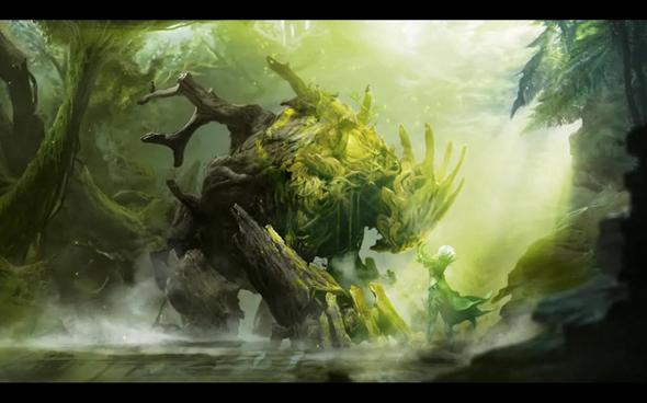 Some cool-looking Magic: The Gathering art. Appropriate for this month's writing. 