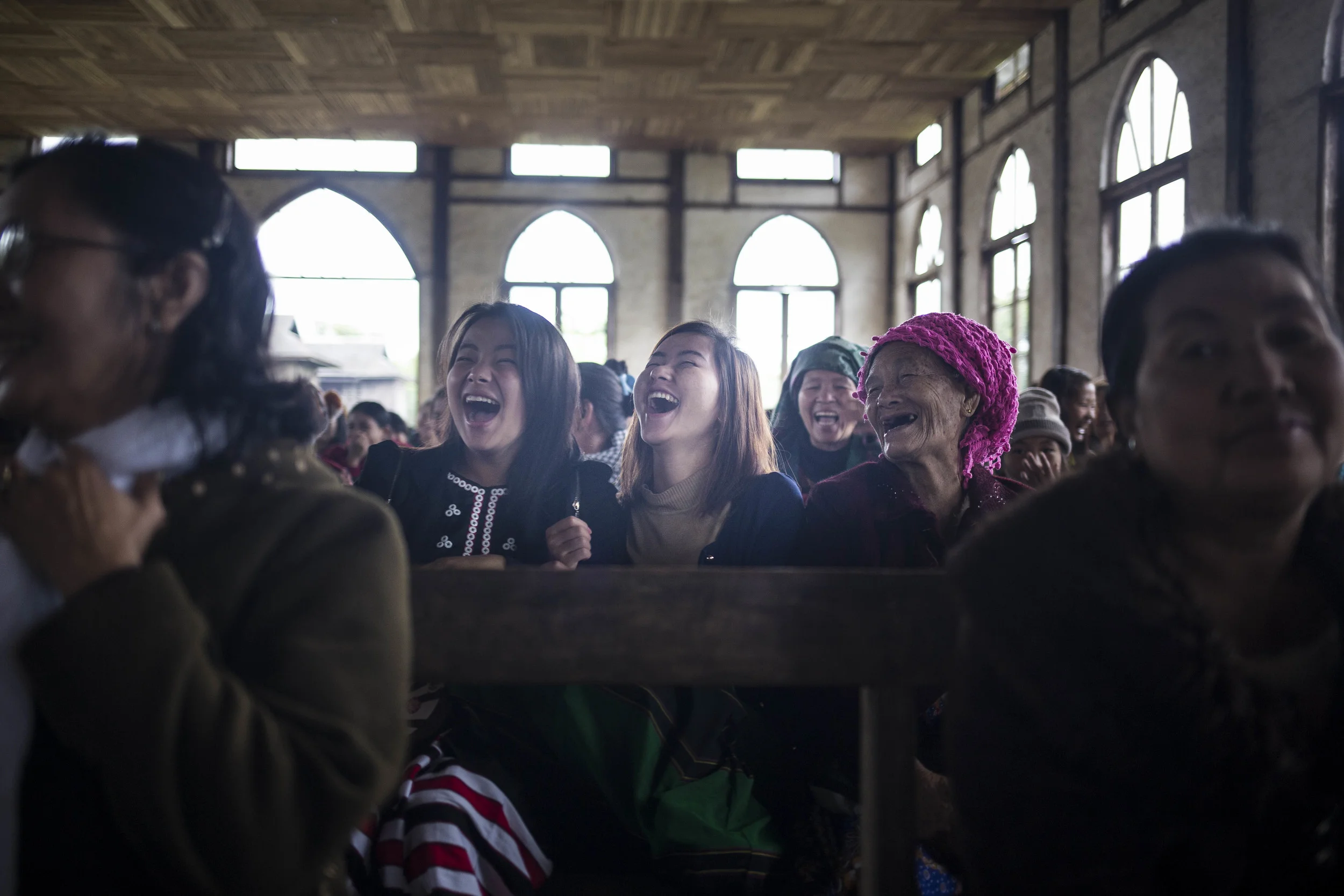 Majority of the Rawangs are christian. Photo by Ann Wang