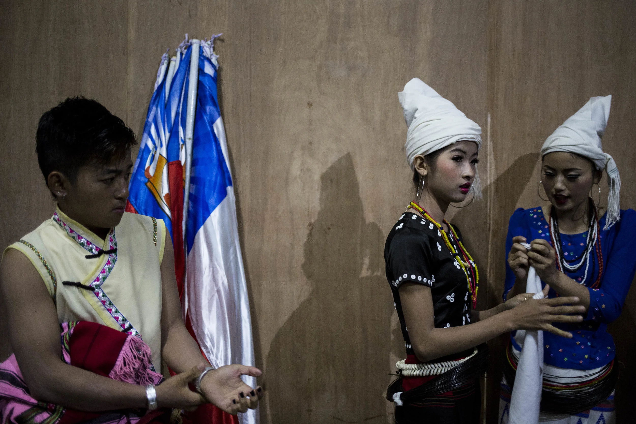 Dance competitions organized by the Rawang youth groups from Yangon, Mandalay, Putao and several other cities. Photo by Ann Wang