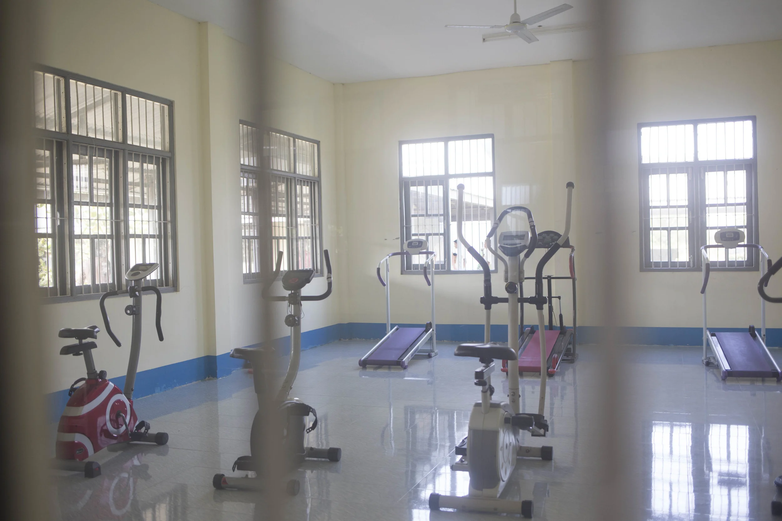 The alcoholic until at Yangon mental hospital. Photo by Ann Wang