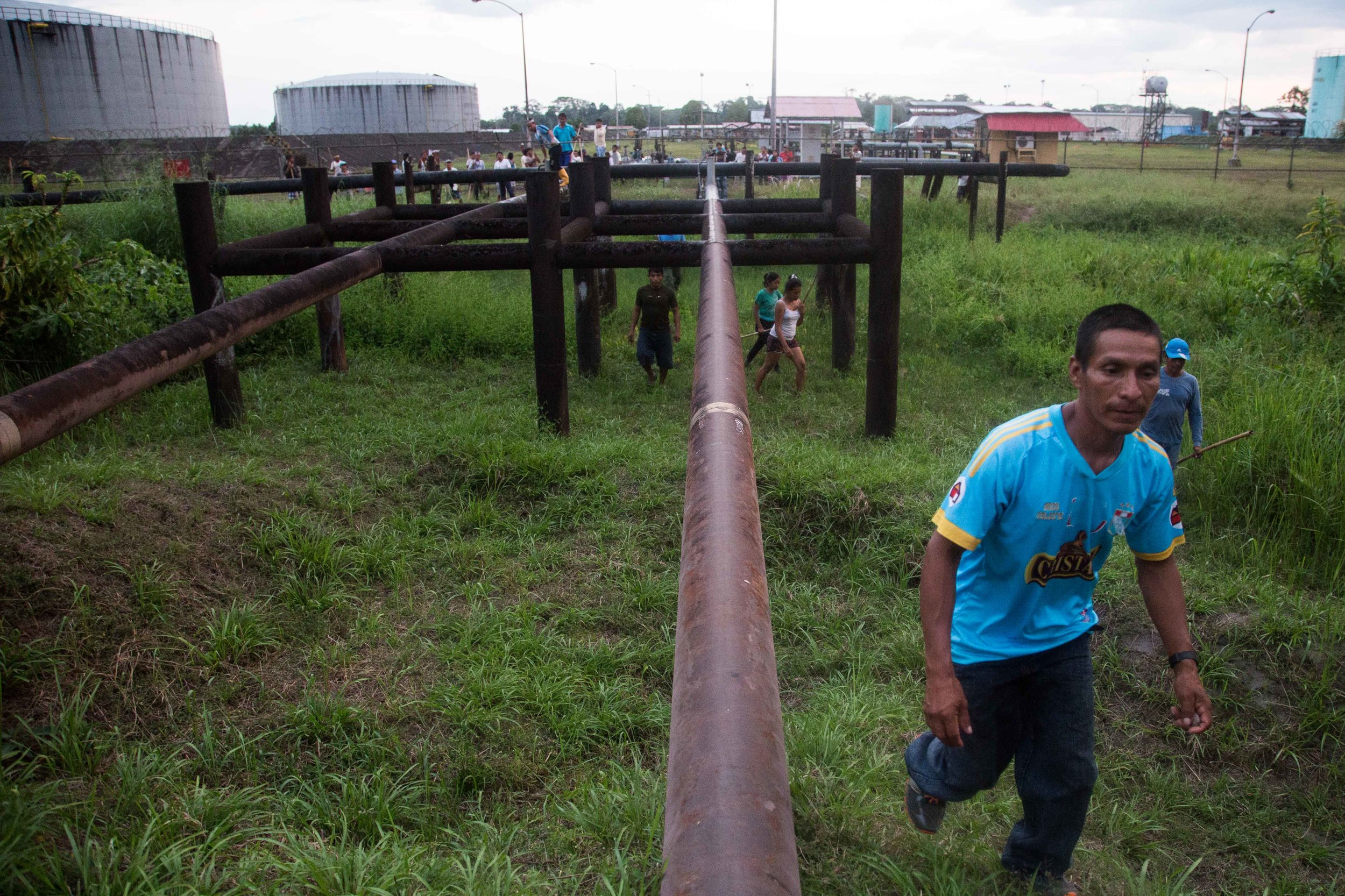  Peru Amazon pipline oil spill. Photo by Ann Wang 