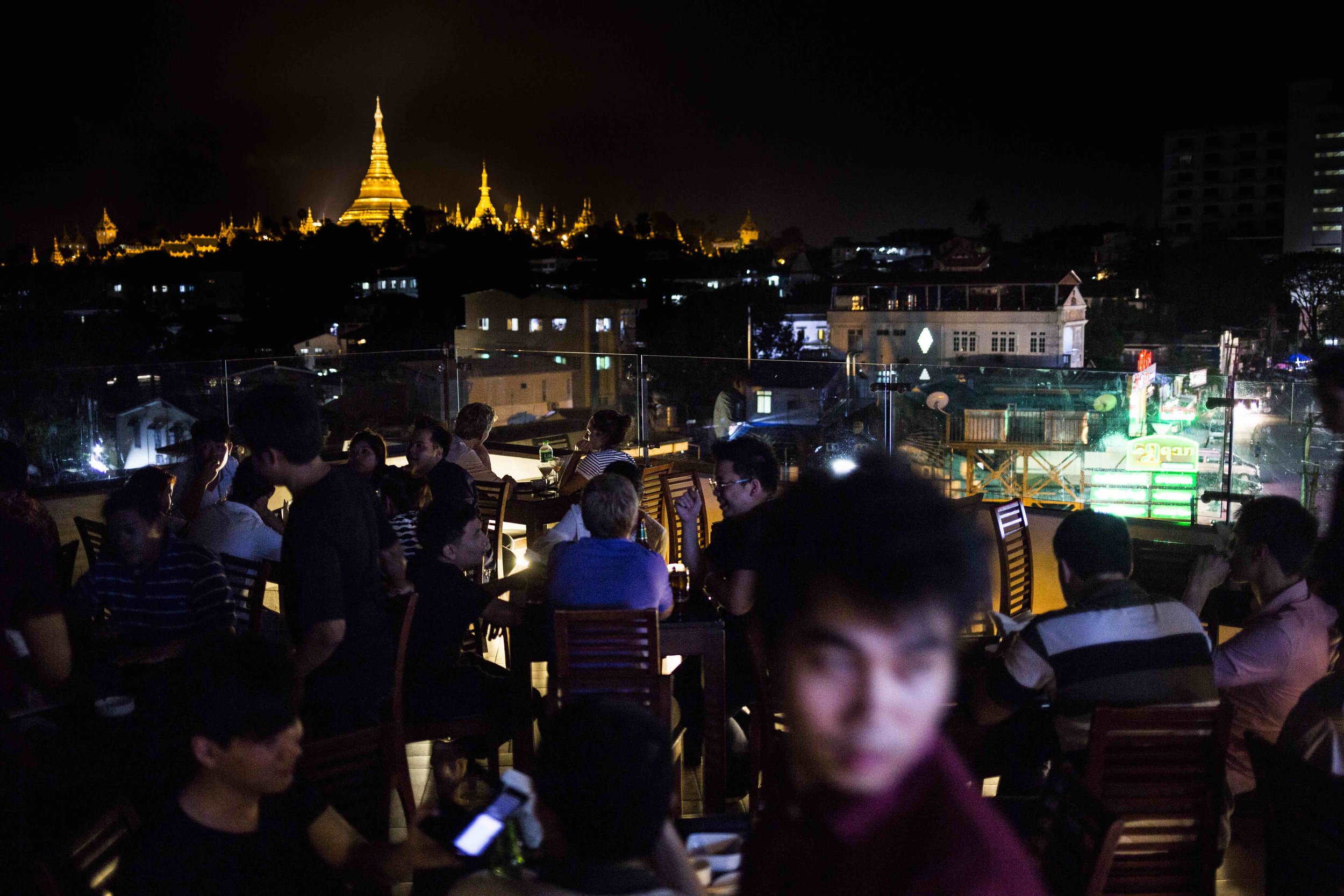  Vista bar in Yangon, Myanmar. Photo by Ann Wang 