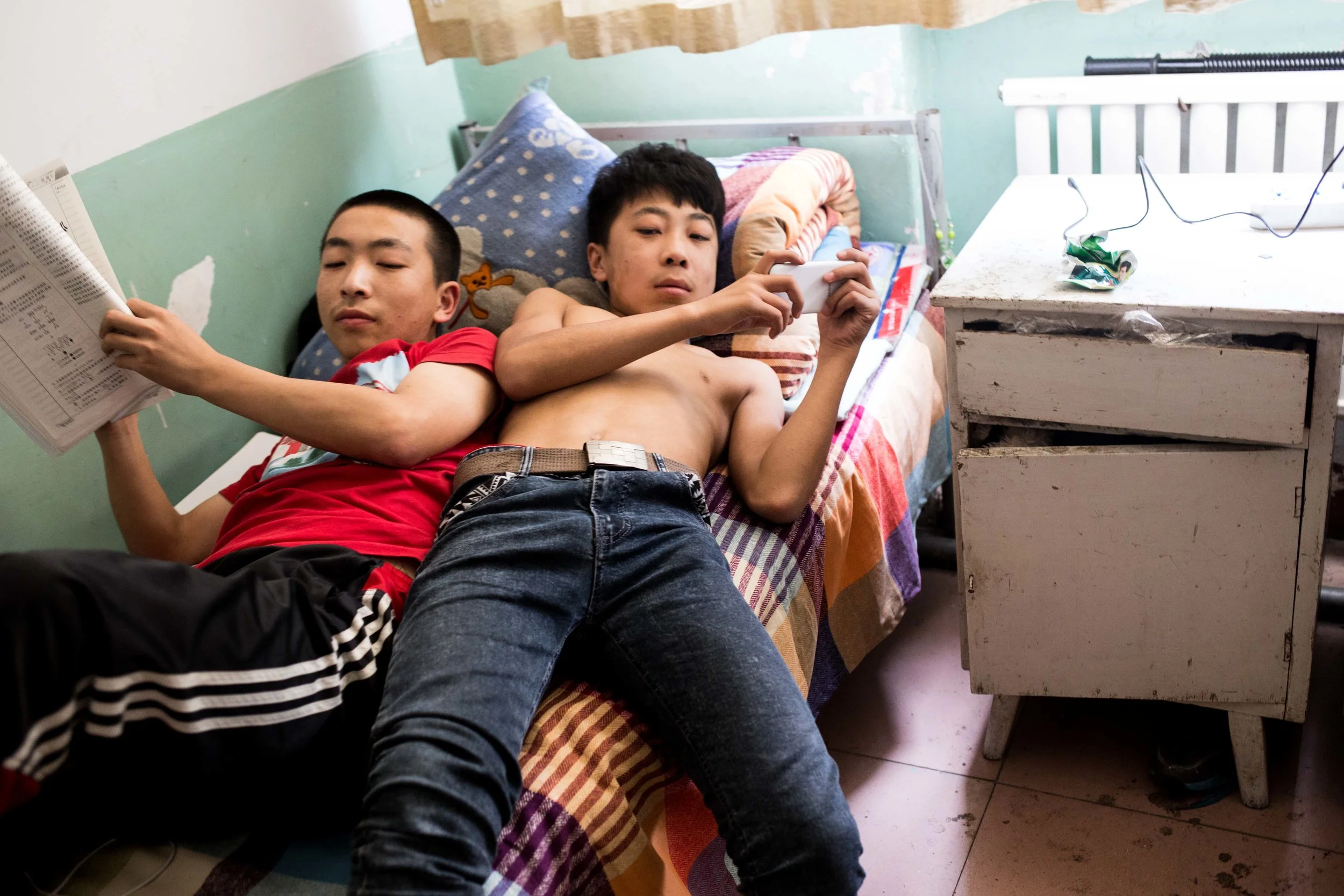 Children of the Harbor. A photo essay about tennagers living with HIV at a school in rural Shanxi, China. Photo by Ann Wang