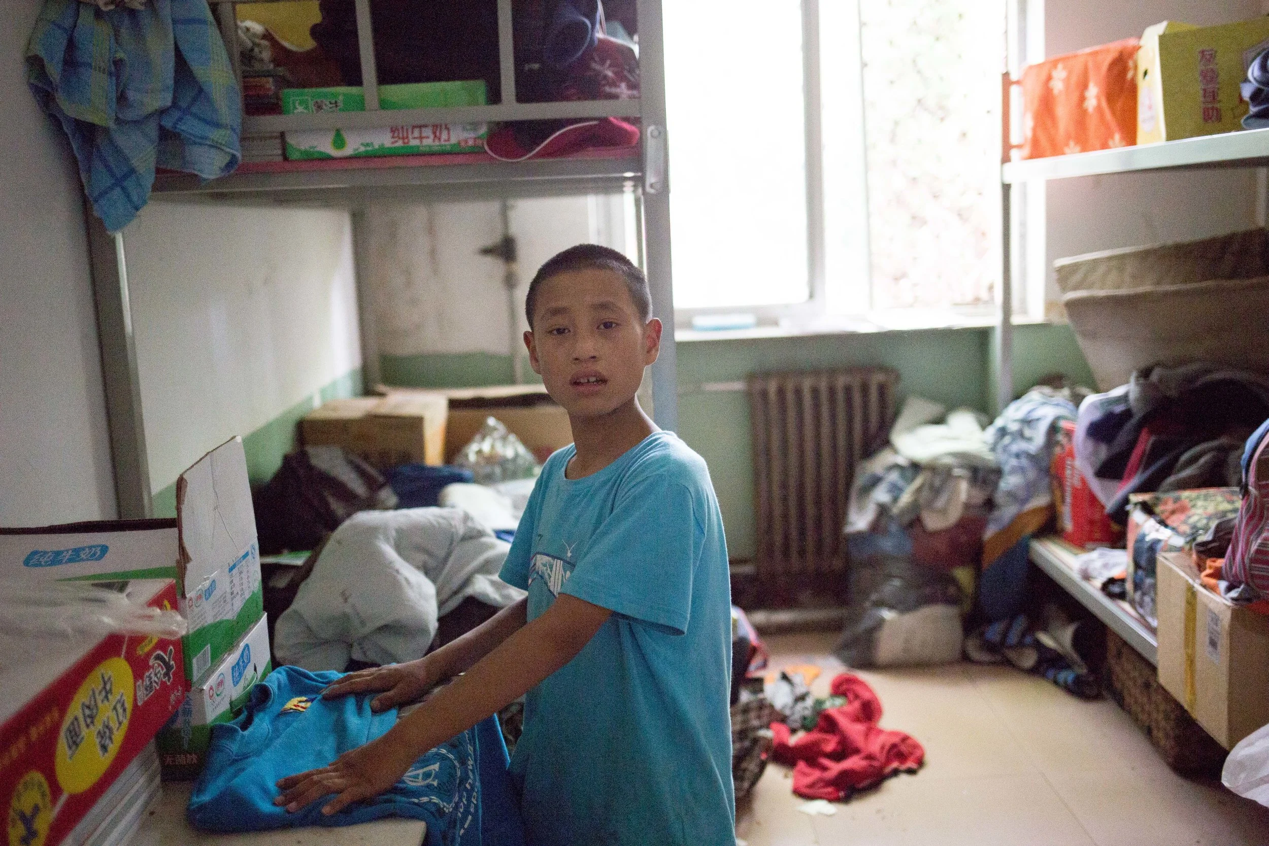 Children of the Harbor. A photo essay about tennagers living with HIV at a school in rural Shanxi, China. Photo by Ann Wang