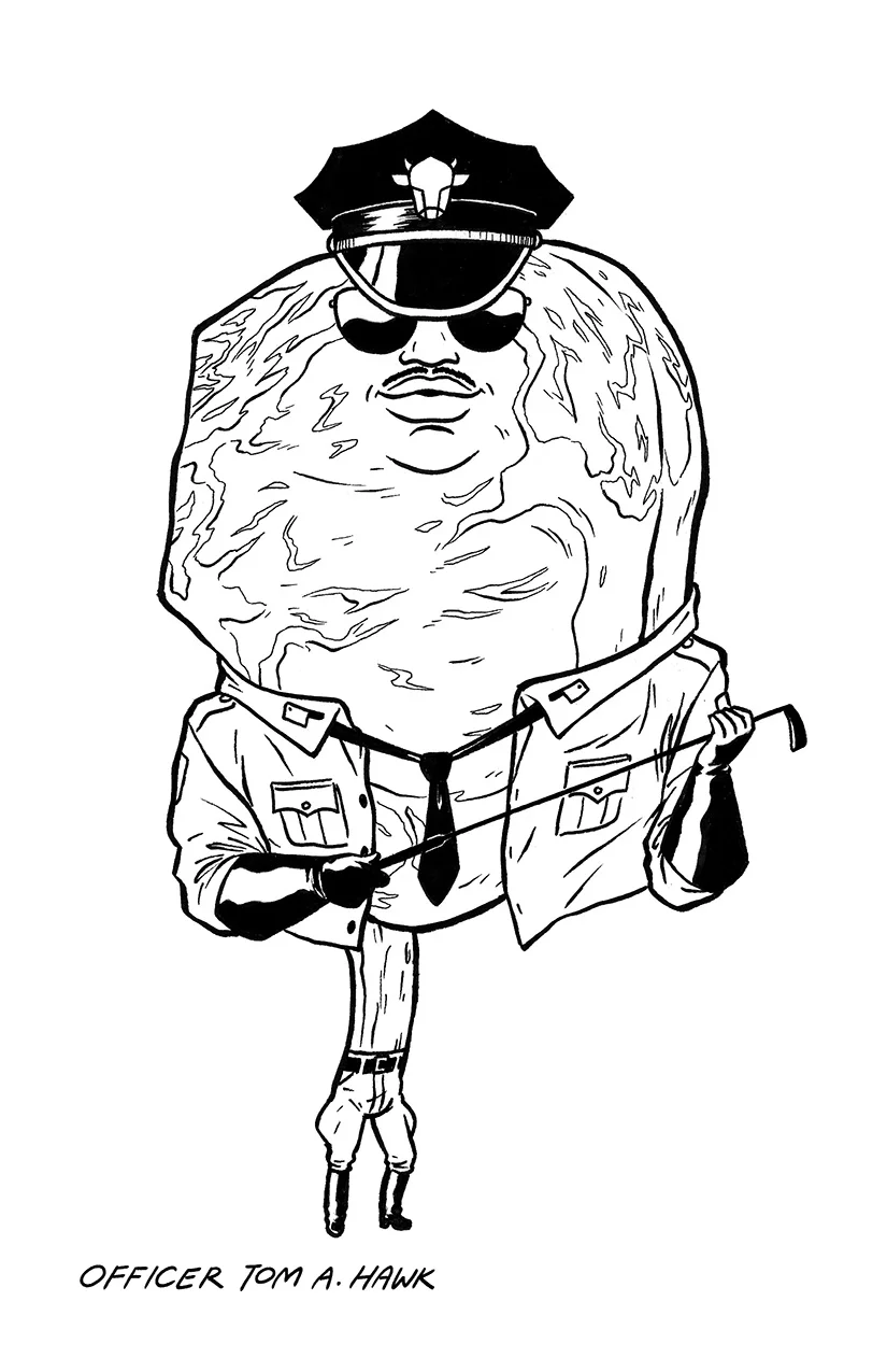 Officer Tom A. Hawk