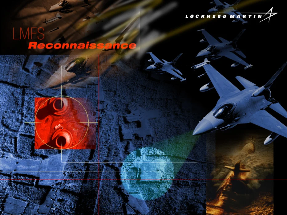  Lockheed Martin Poster. Designed for the President of Lockeed Martin Fairchild Systems, Syosset and Yonkers, NY  
