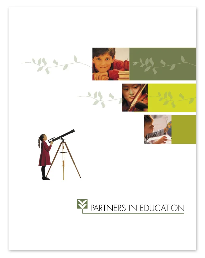  Partners in Education Brochure Cover Design, City of Yonkers, Yonkers, NY   ​ 