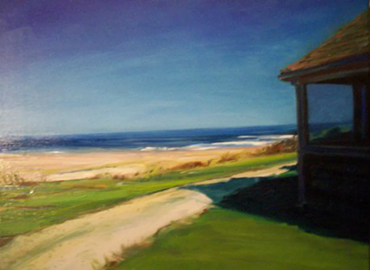  Summer House - painting of Phil's summer home, Cape Cod, oil on canvas  