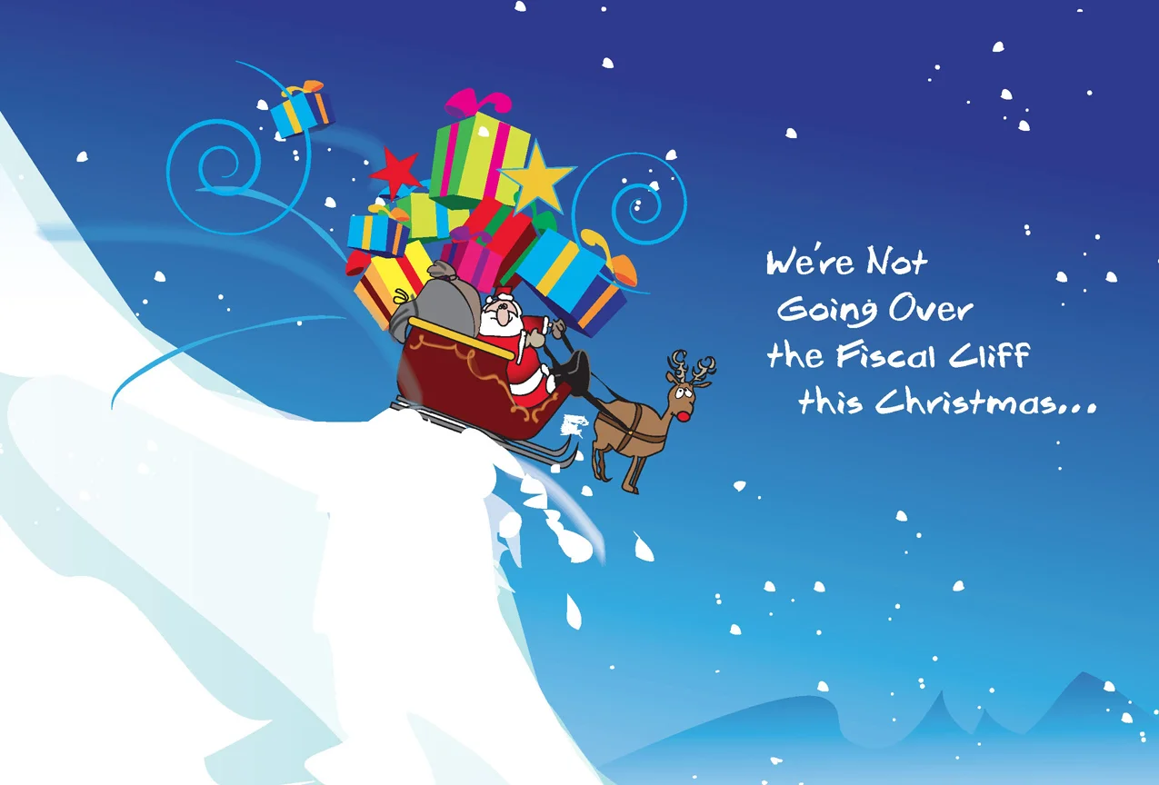  Armstrong Christmas Card 2012 - Illustrator, freehand  