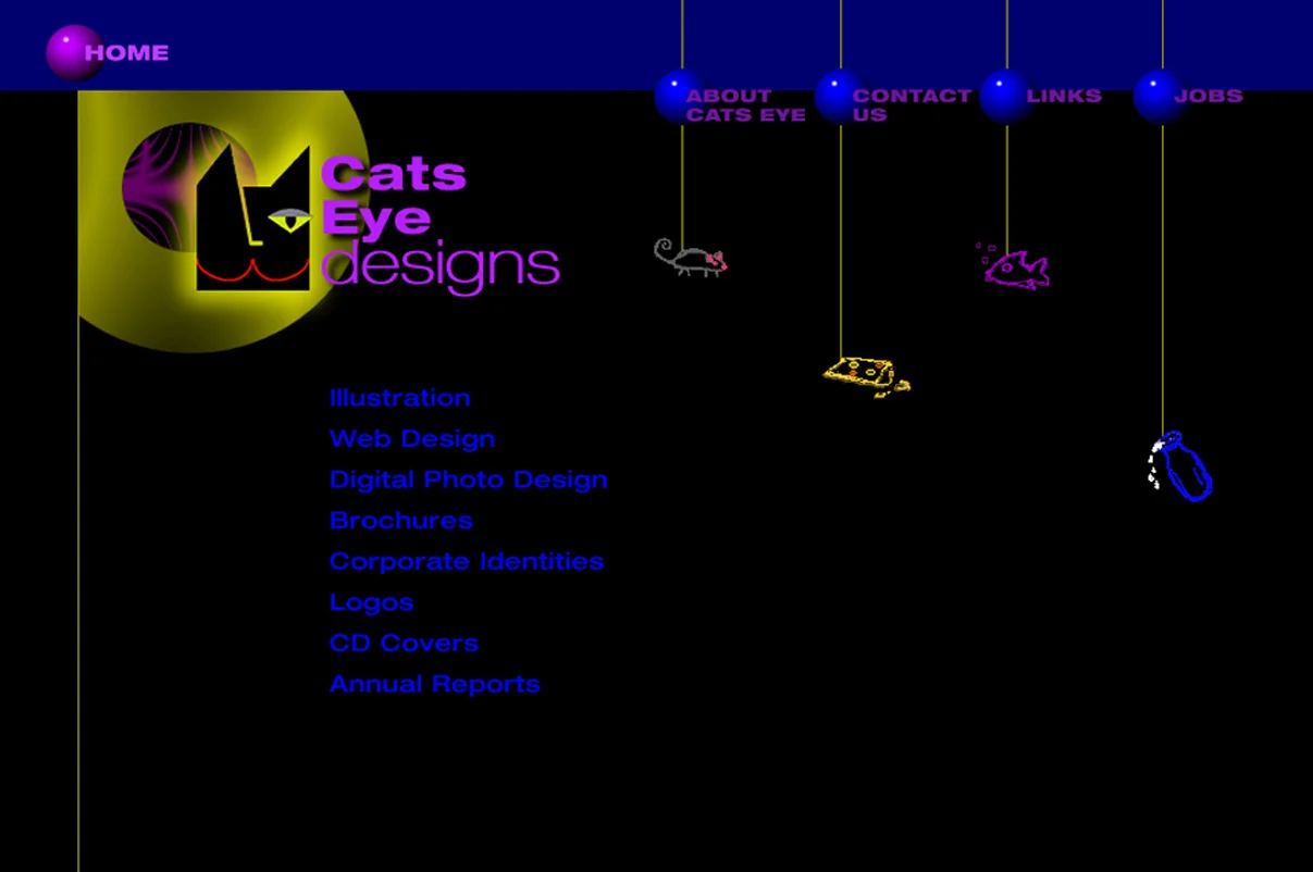  Cat's Eye Designs web site. 