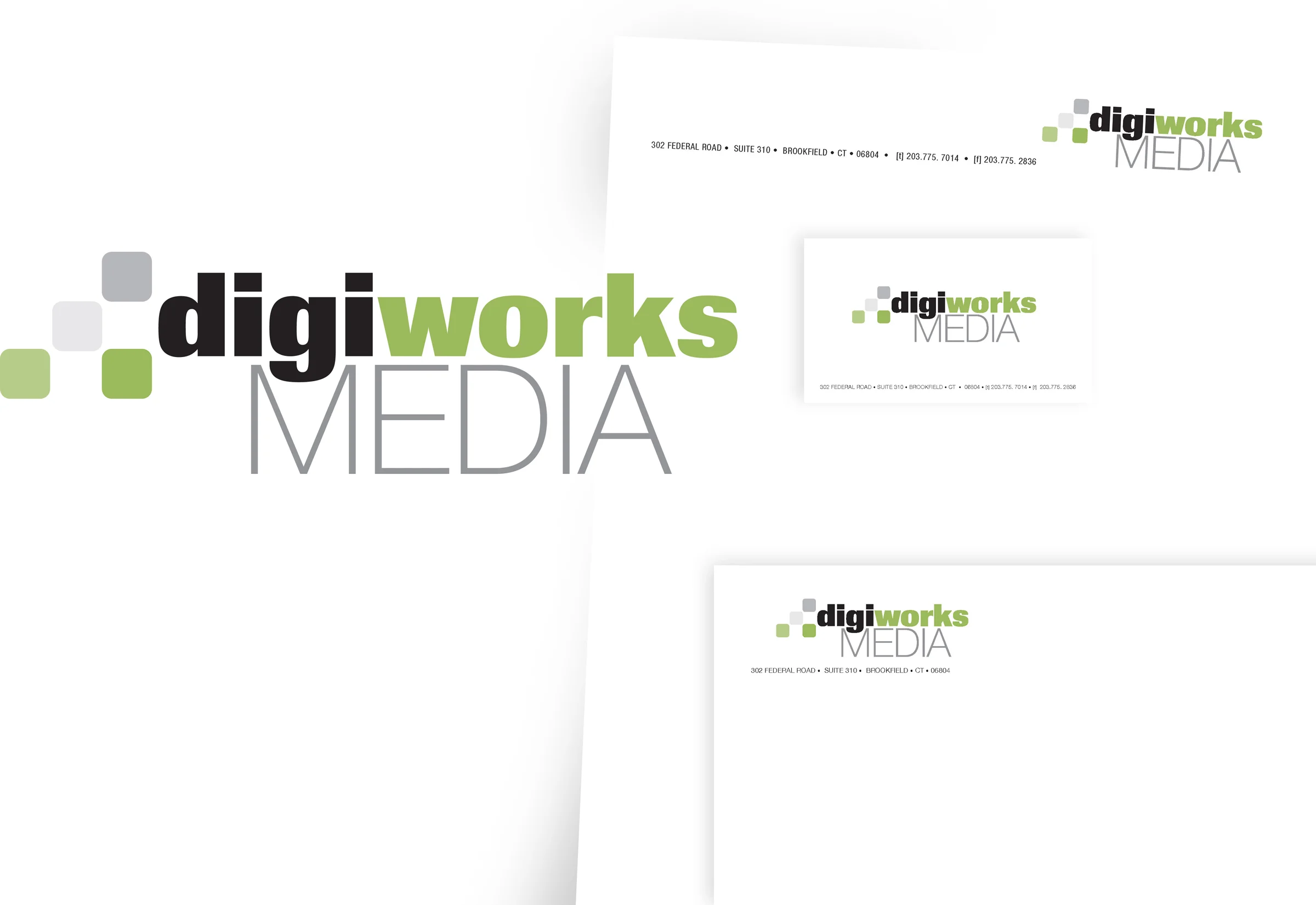  Logo Design for Digiworks Media - Brookfield, CT 