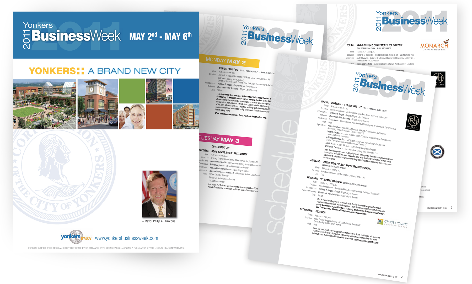  City of Yonkers Business Week Brochure 2011, Yonkers, NY  