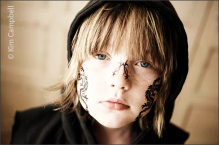 El Corazon photography, fine art children's portrait by Portland photographer Kim Campbell.