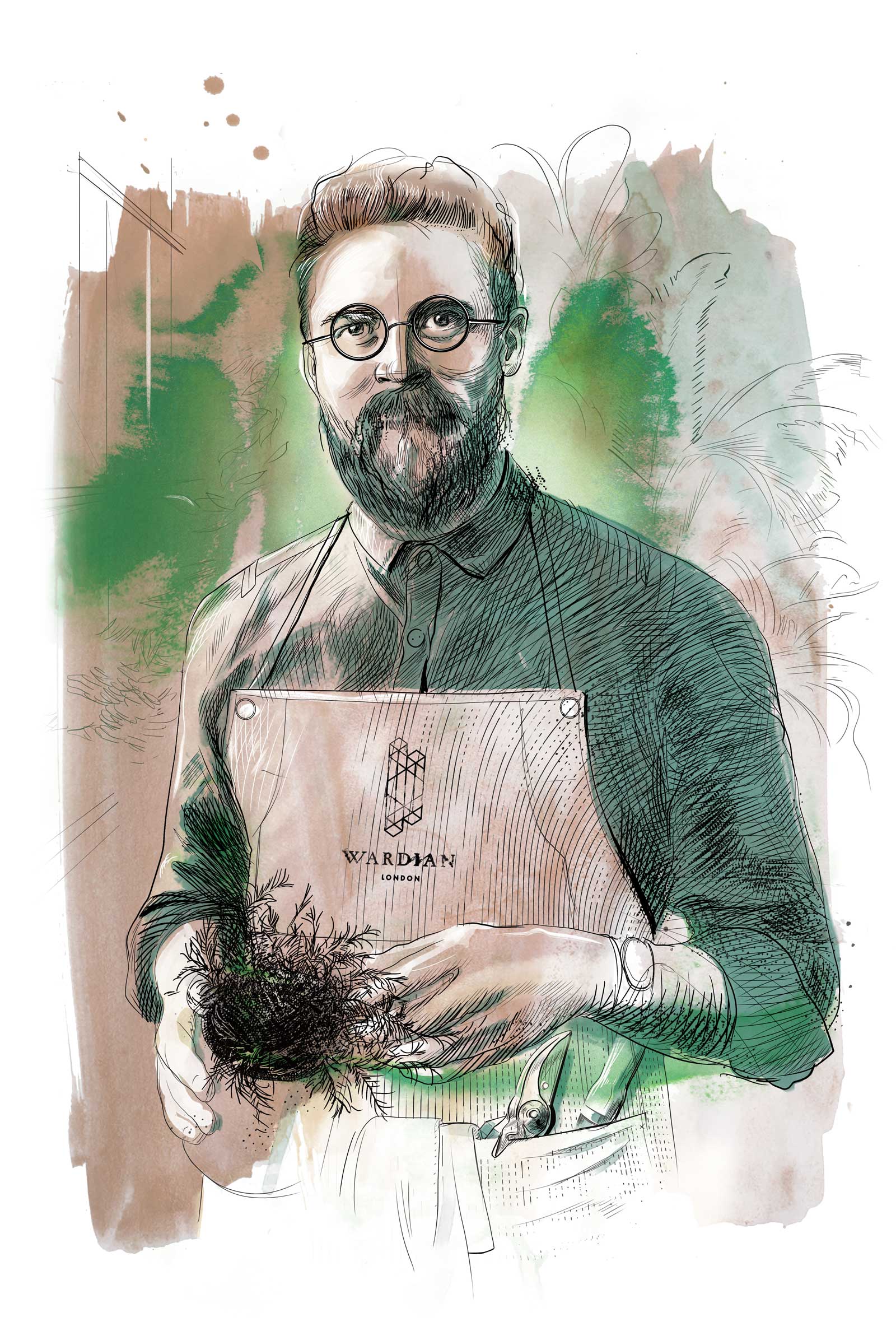 The Gardener — CALEB SIMMONS STUDIOS