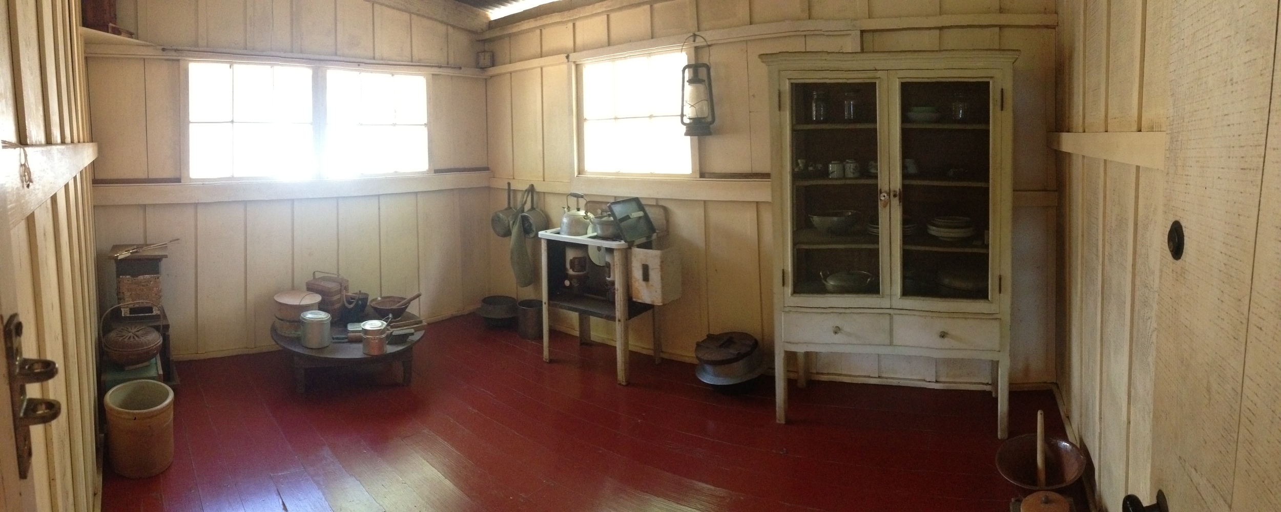 I've always been interested in history, but it was super neat to see these house replicas and what kind of house my grandpa might've lived in. 