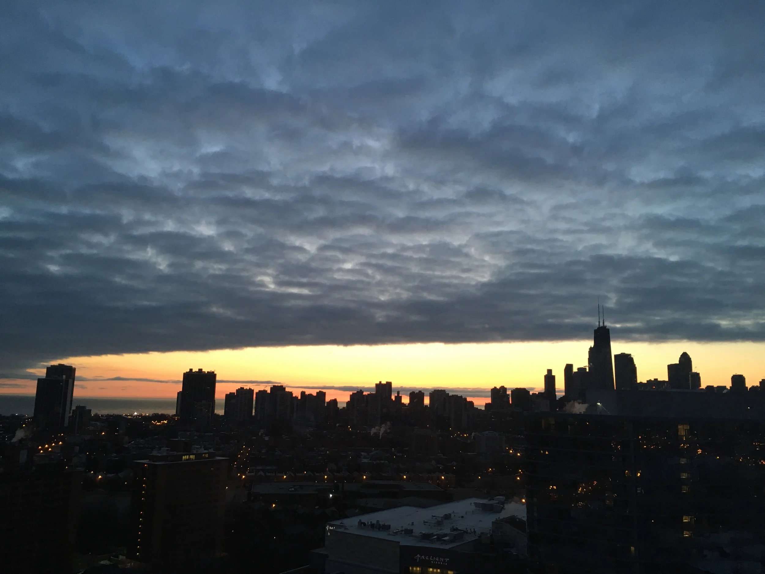 Never disappointing sunrise, nature's alarm clock.
