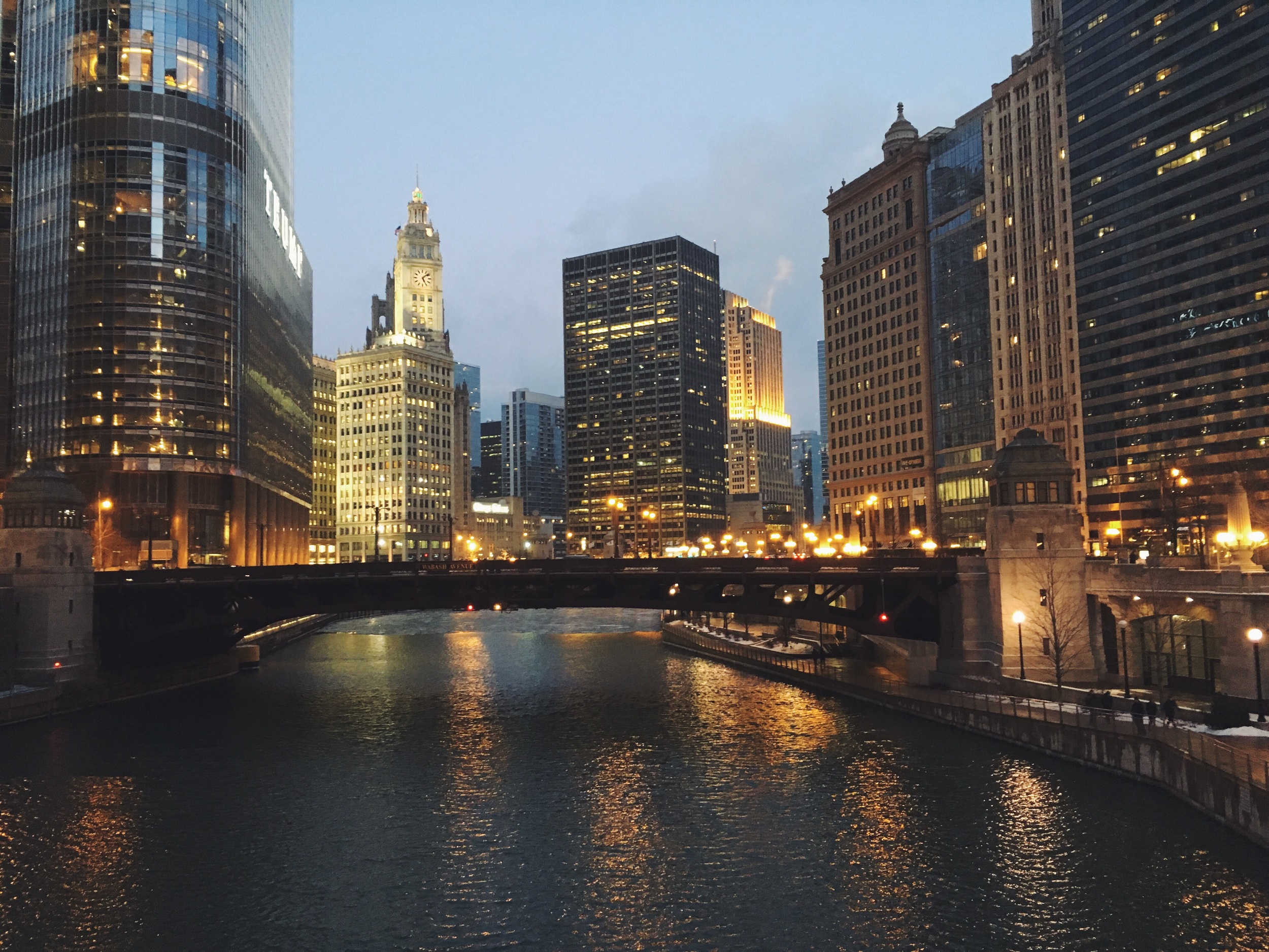 All that glitters, Chicago River
