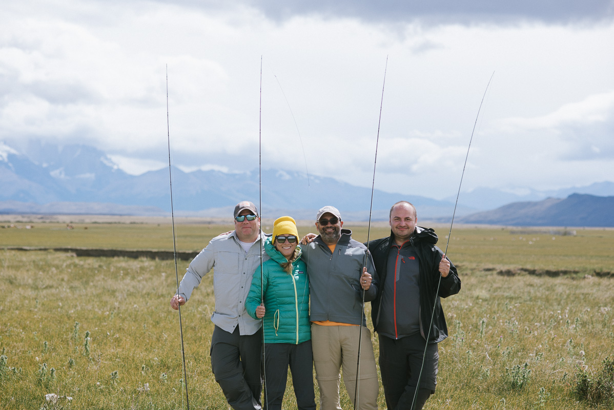 Thanks to Ben Vial, our awesome guide from Patagonia Line, for snapping this group photo.