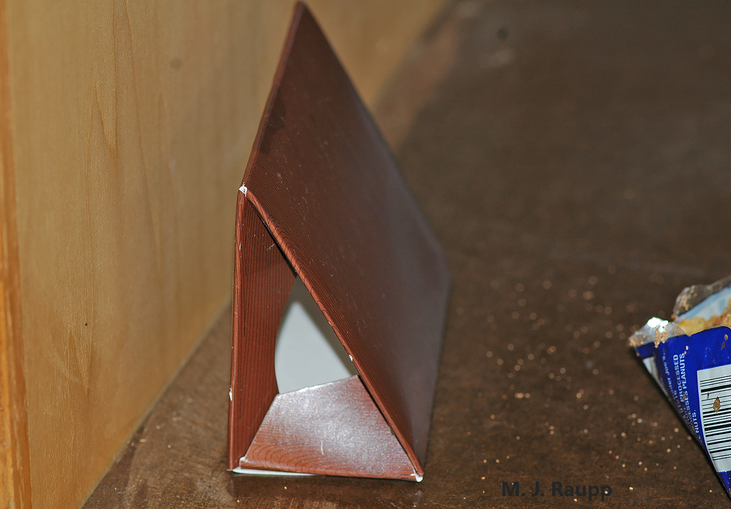 Pheromone traps can be used to capture male meal moths and gage their activity and numbers.