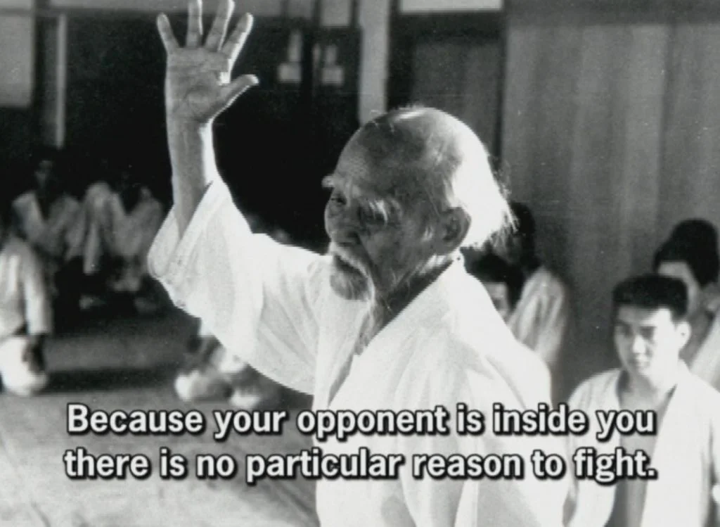 Morihei Ueshiba, founder of Aikido