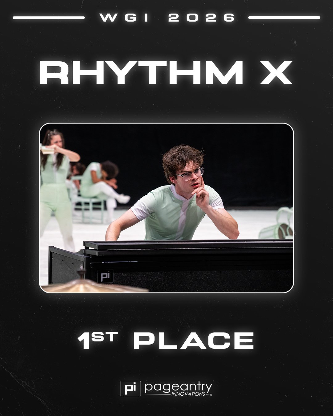 🥇 Rhythm X

An incredible performance and a record-setting run at WGI World Championships. Congratulations on a historic season.

#PageantryInnovations #PI #WGI2026 #wgi #indoordrumline