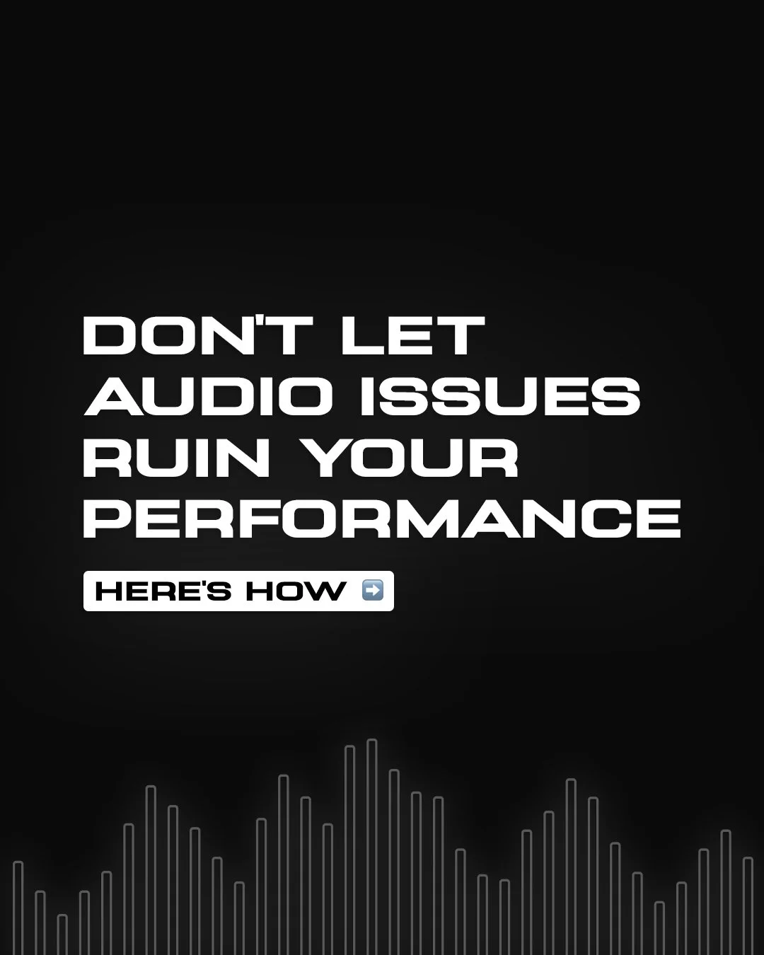How fast could your team solve an audio issue right now?

If that answer makes you nervous, this is for you.

The Essential Troubleshooting Checklist for Marching Audio gives your team a clear process for solving common system issues fast&mdash;so wh