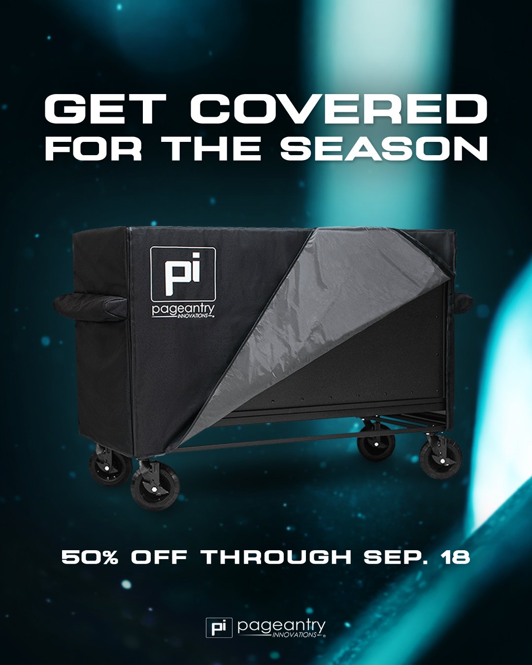 The season is here. Competitions are right around the corner. And that means your gear's about to spend a lot more time outside.

Drop Covers 2.0 are 50% off through September 18.

💬 Comment COVERED to get started.

Three-layer protection, half the 