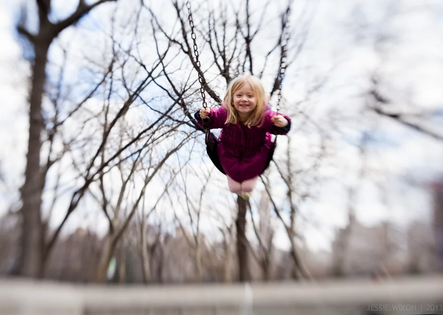 59/365 So happy to be swinging again!