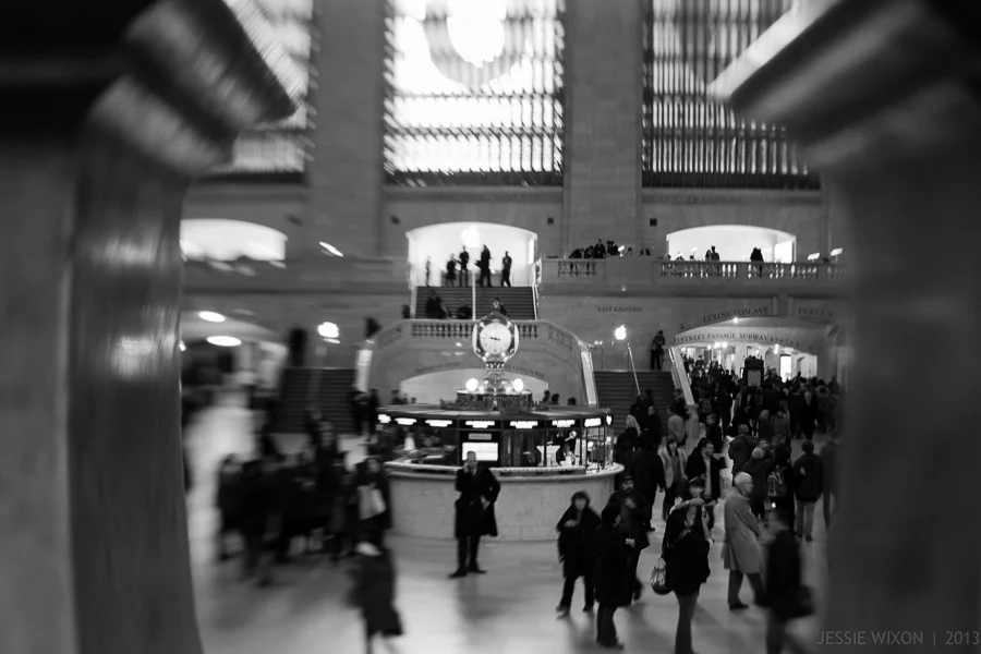 60/365 Grand Central through a lensbaby