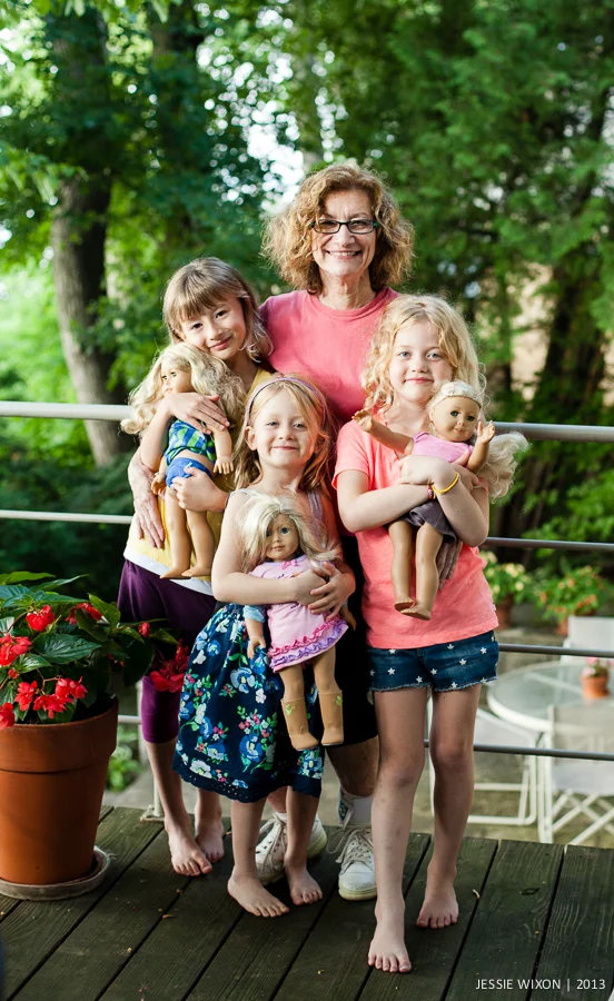 188/365 Grandma and her girls