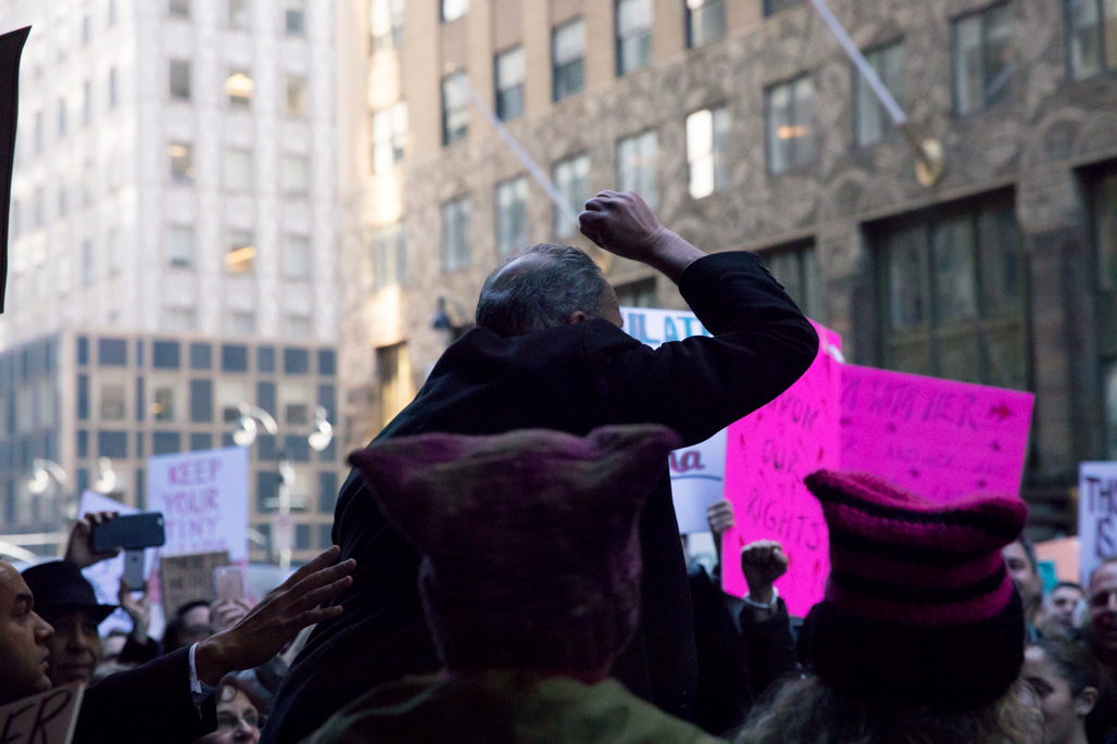 Senator Chuck Schumer, Women's March NYC