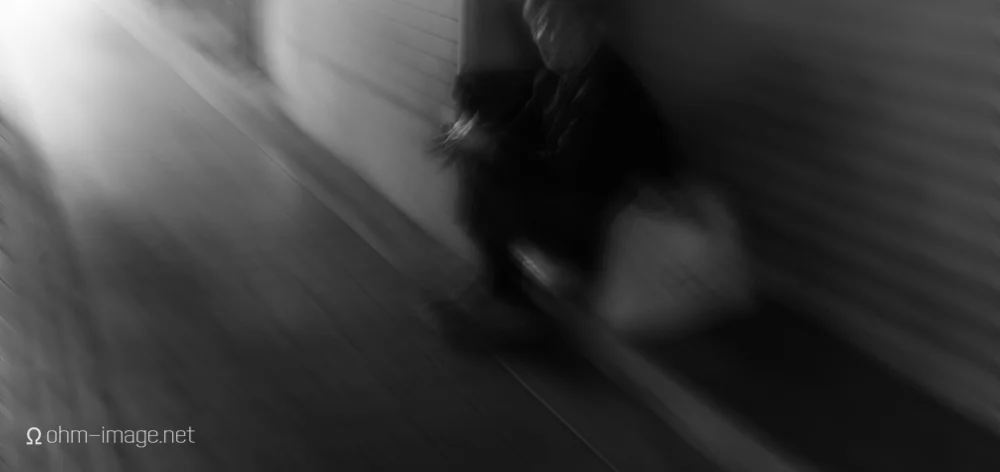 Passing a homeless gentleman in Akihabara