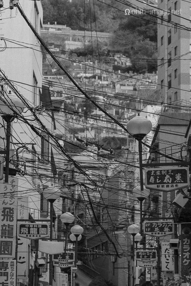 Spidering power cables, Kyushu